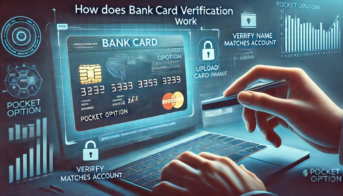 How is Pocket Option bank card verification?