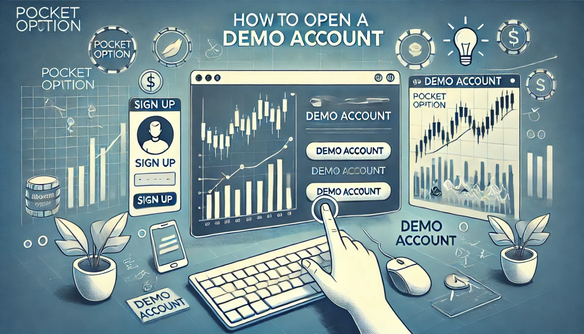 How to open a demo account on Pocket Option?