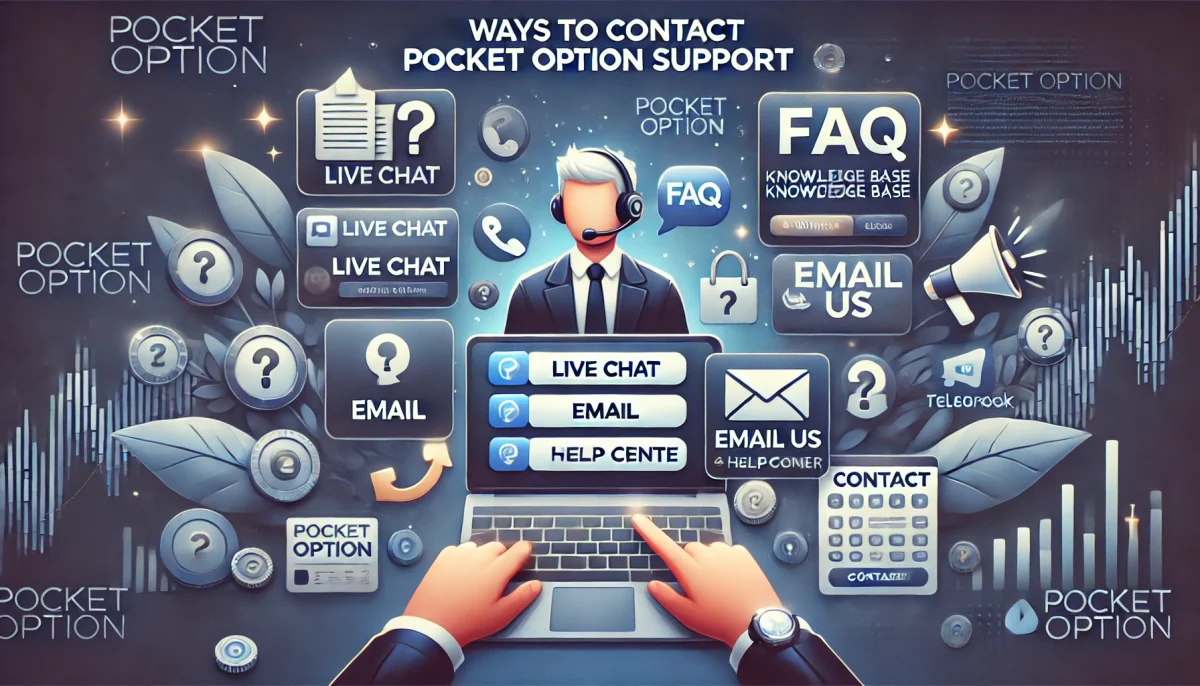 Ways to contact Pocket Option support and Pocket Option contacts