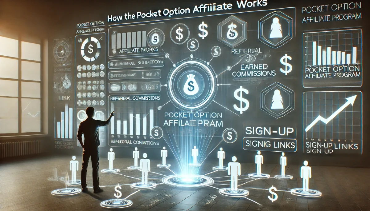 How does the Pocket Option affiliate program work?