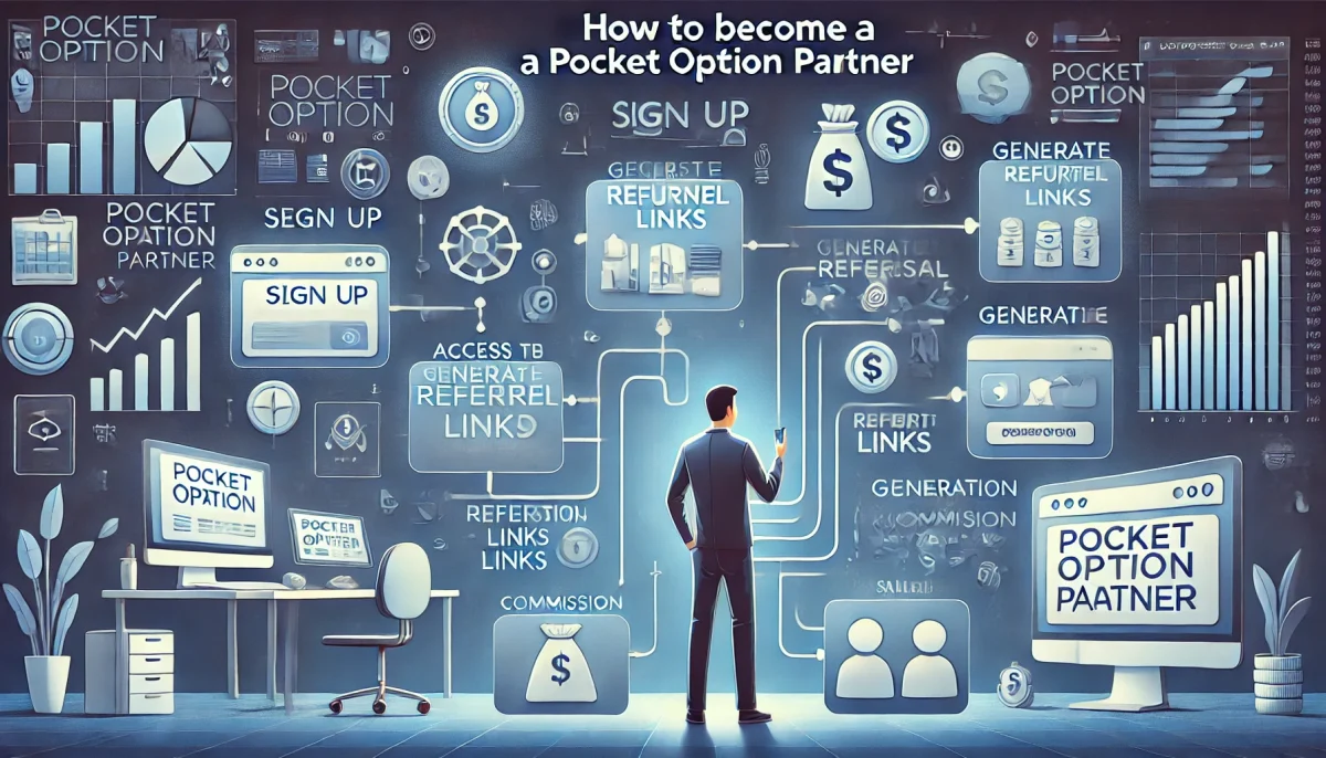 Pocket Option affiliate program or how to become a Pocket Option affiliate