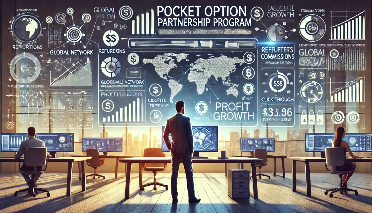 Pocket Option affiliate program and earnings control