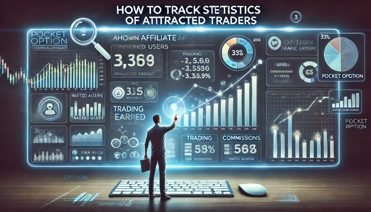 Pocket Option affiliate program as an option - track statistics of attracted traders?