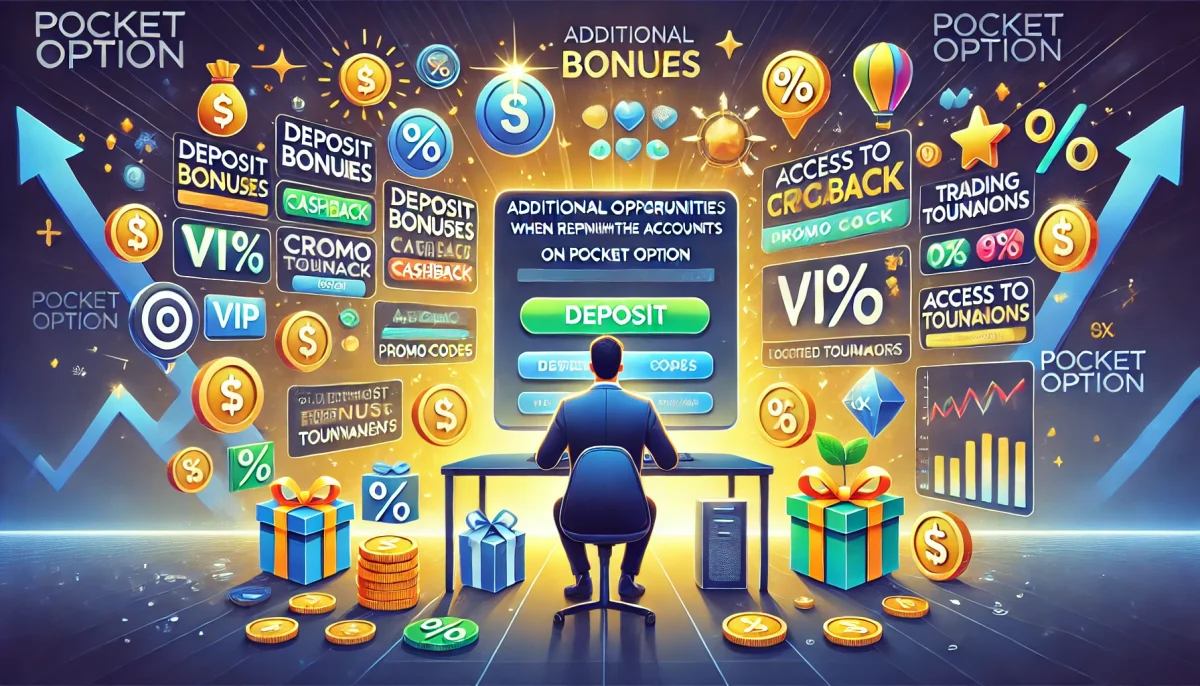 Additional options when replenishing your account